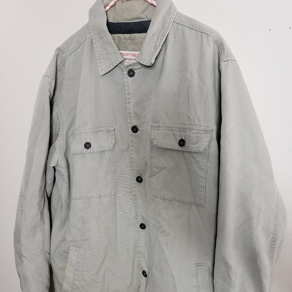 OLD NAVY PAINTER'S JEANS MEN'S JACKET SIZE MEDIUM - Picture 6 of 16